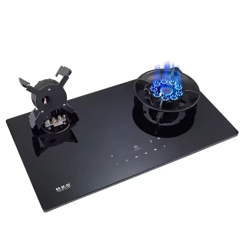 Encimera Eléctrica SmartTouch Doble con Llamas