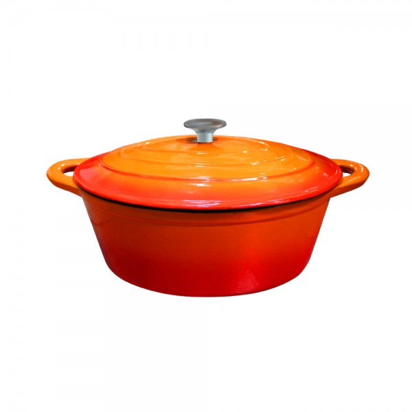 OLLA HIERRO FUNDIDO OVALADA FLAMME TOULOUSE 6LTS